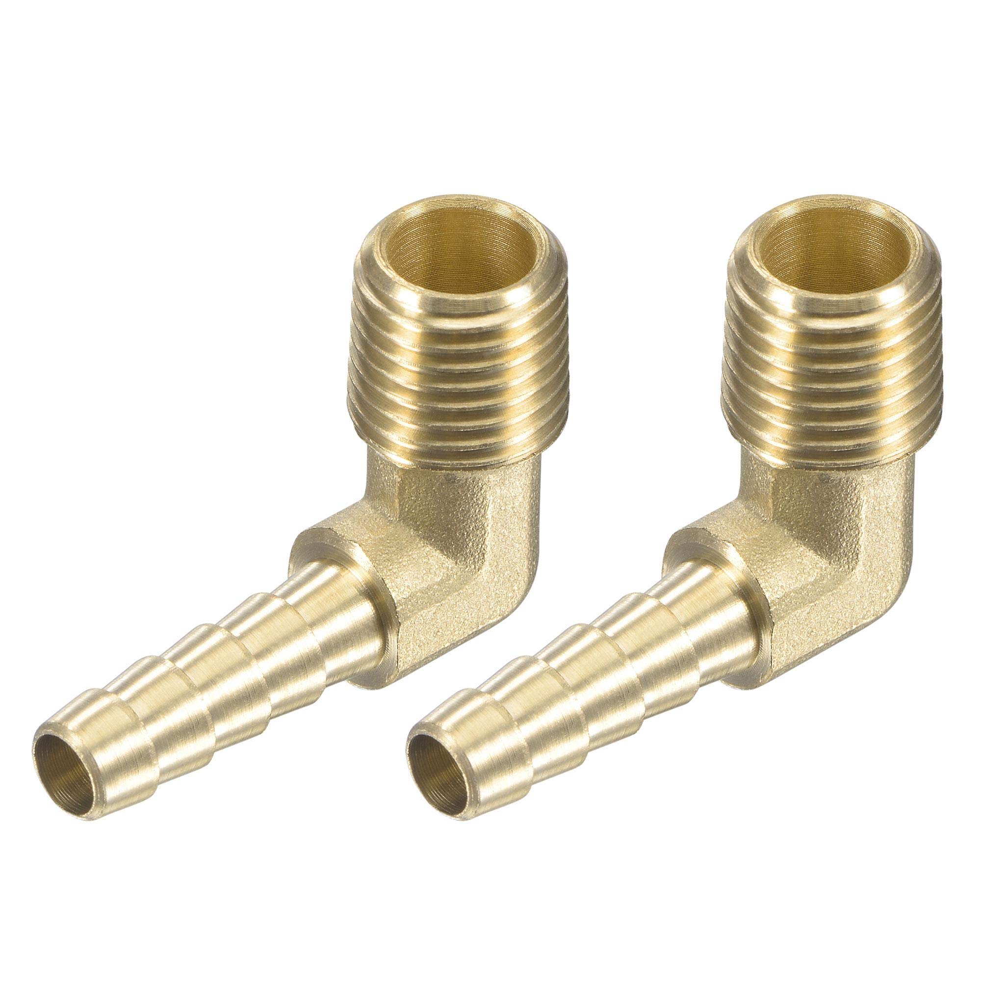 Raccord coudé laiton 1/4 NPT connecteur male male coude 90 degres plomberie