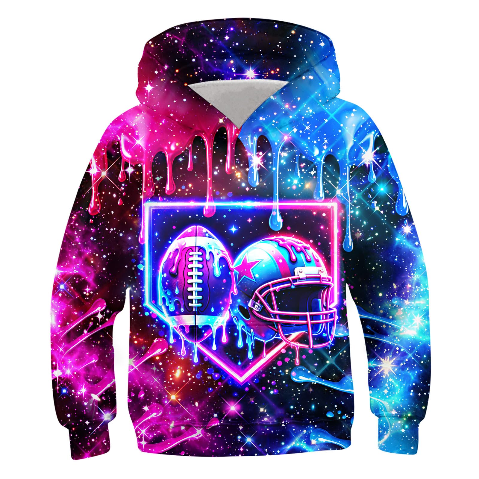 Belovecol Boys Hoodies 3D Printed Hooded Sweatshirts with Pocket for 6-16Y