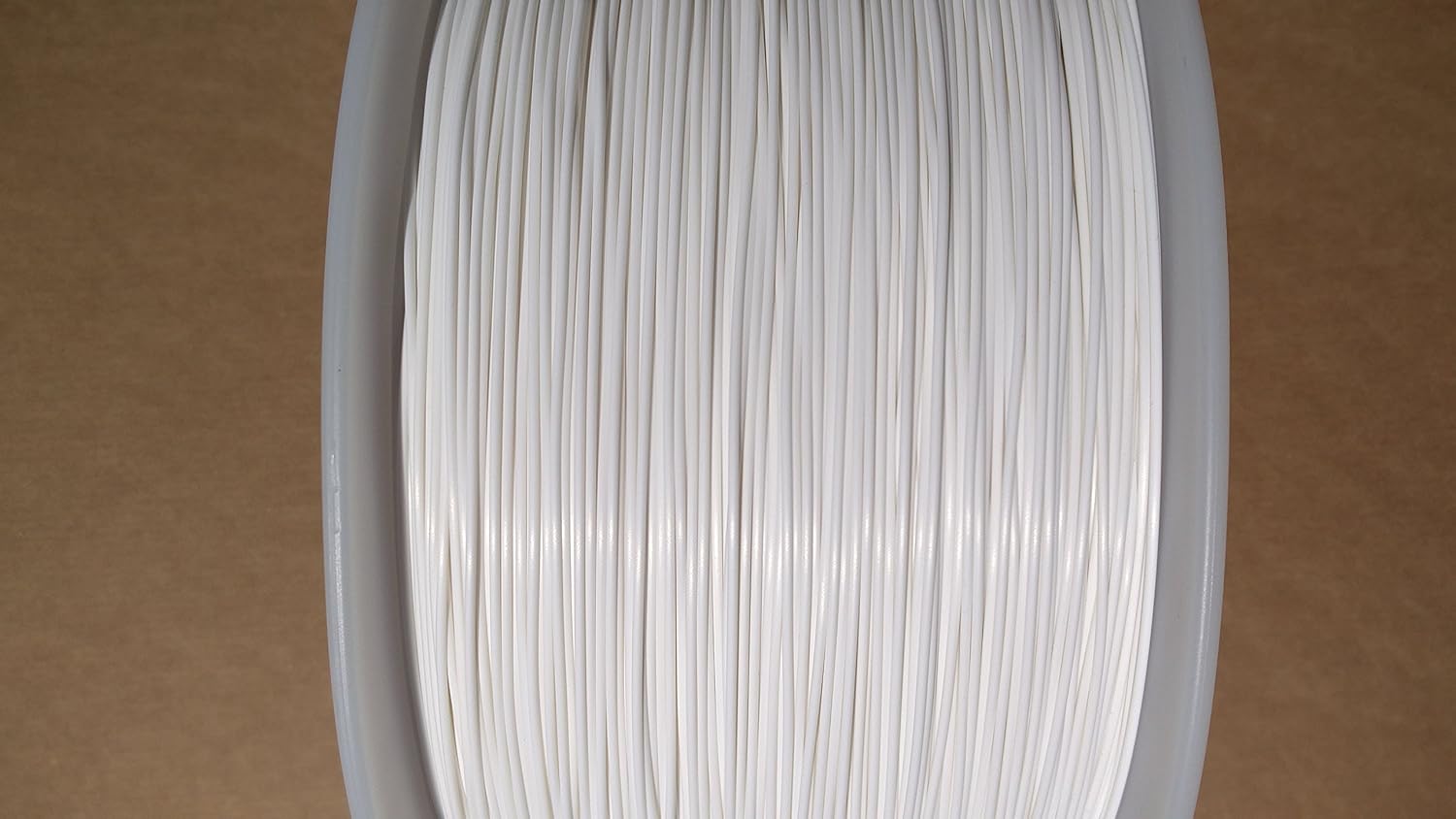 White 1.75mm 2KG Spool (4.4 lbs/roll) FilaCube PLA 2 (PLA 2nd Generation) Pure Real White 3D Printer Filament [Made in USA] polylactic Acid FDM