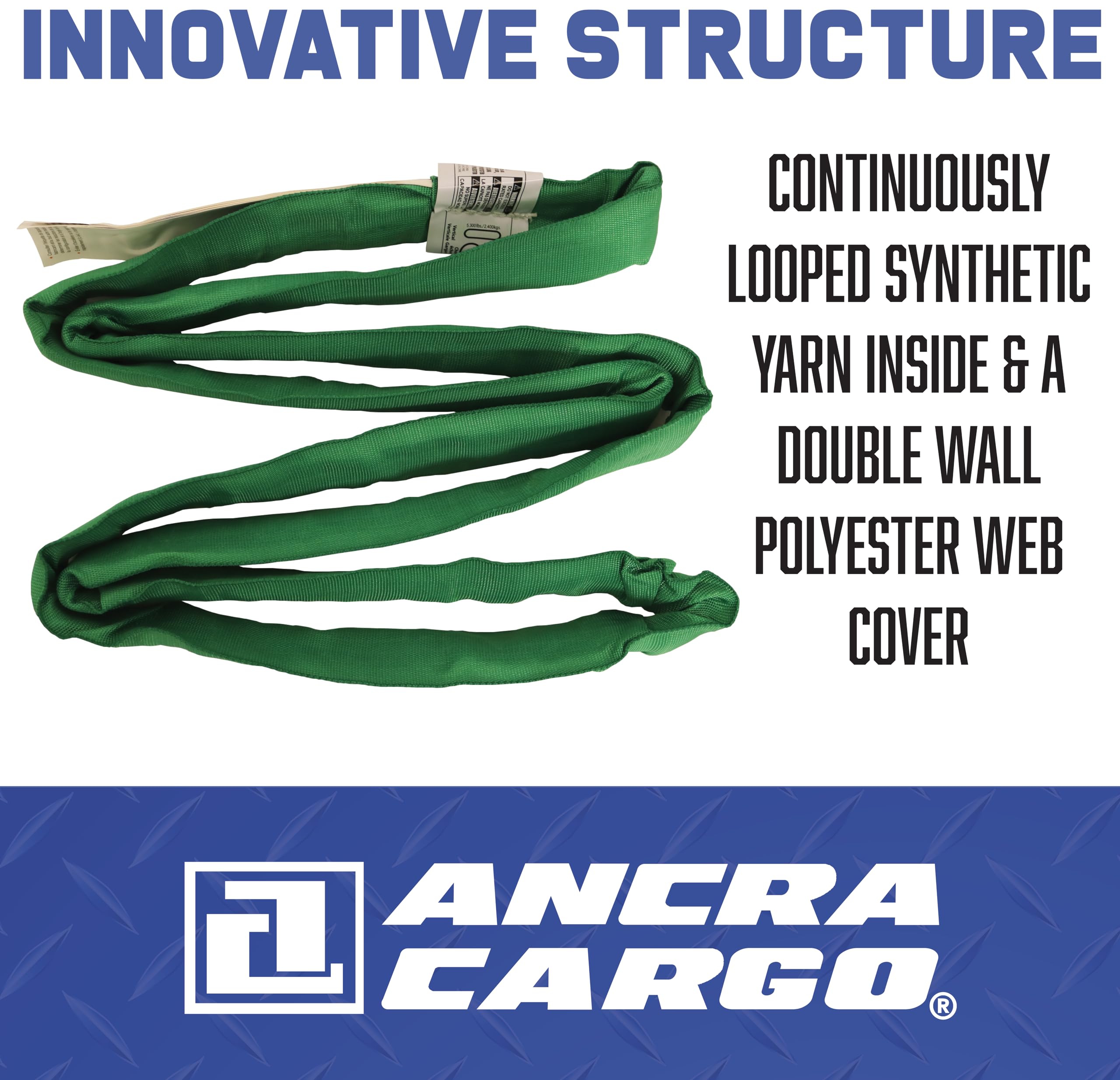 S-Line 20-enr2 X 12 Lifting Sling, 20-ENR2X8