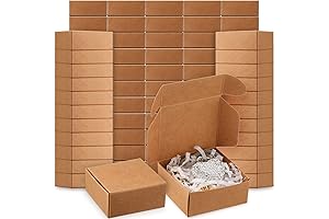 200 Mini Kraft Box Jewelry Earring Favor