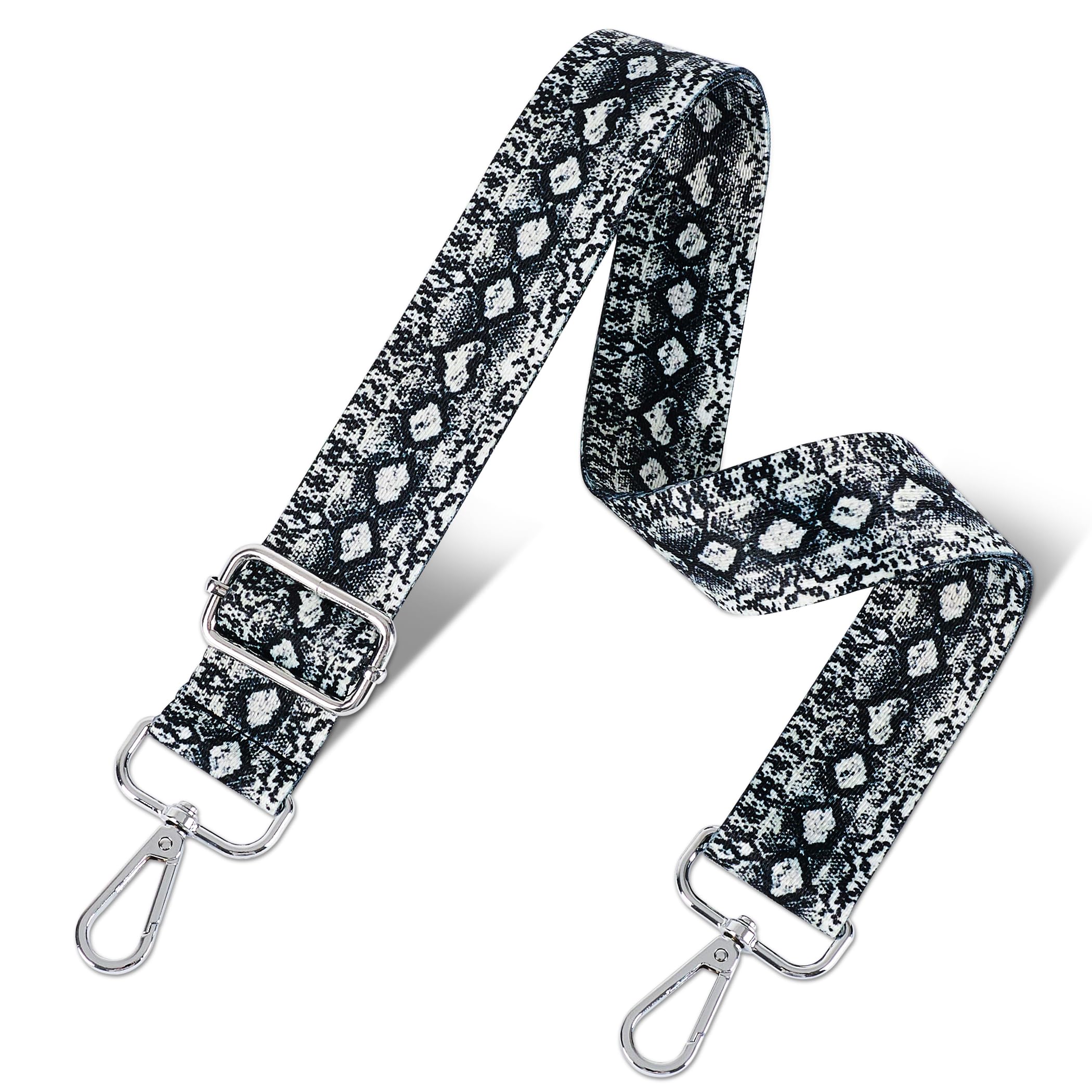 chushui Colorful Pattern Purse Strap, Wide Crossbody Bag Strap Replacement