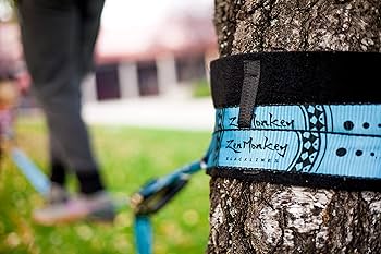 Amazon.co.jp: ZenMonkey Slacklinesのツリープロテクター、スラック