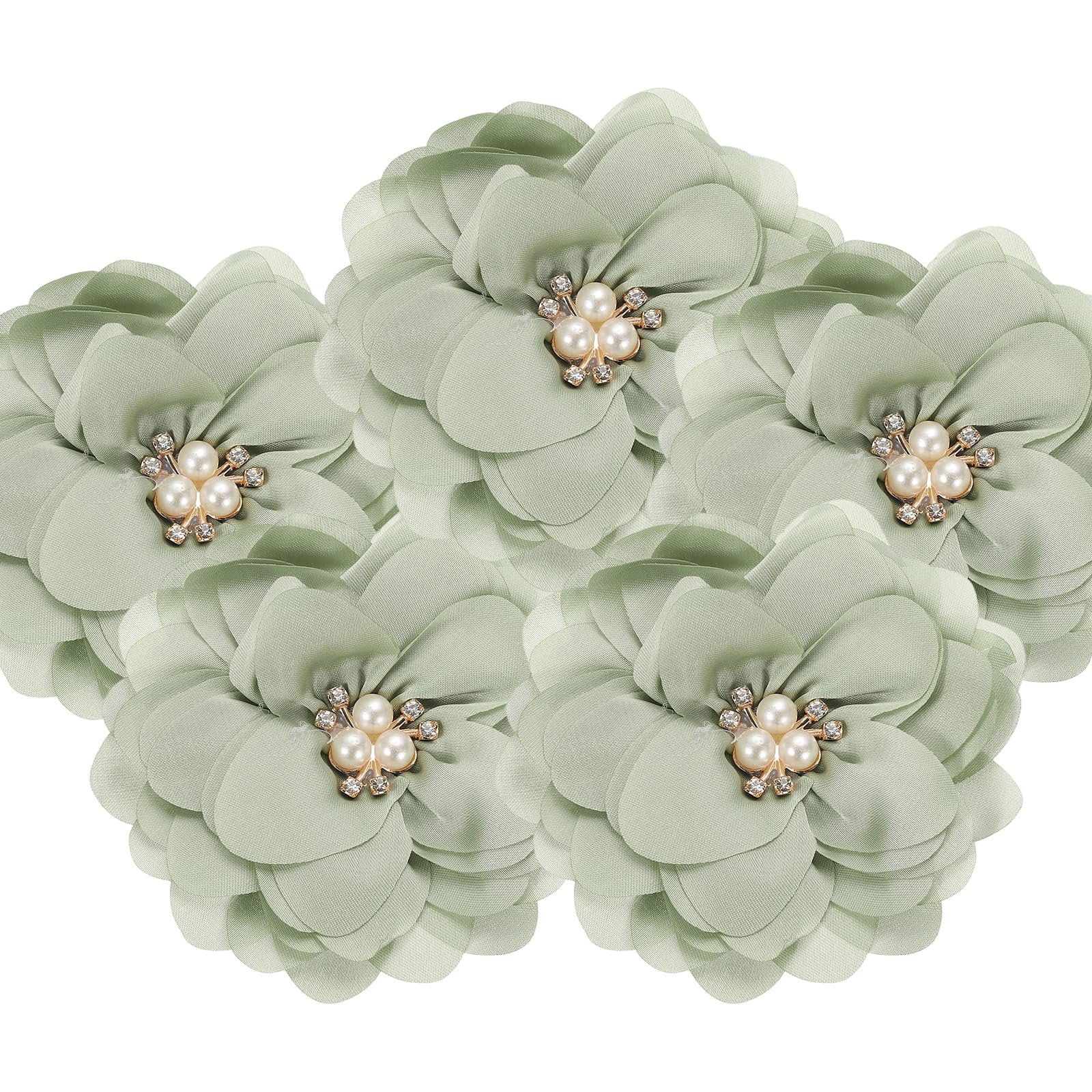 PATIKIL 3.15 Inch Chiffon Flowers