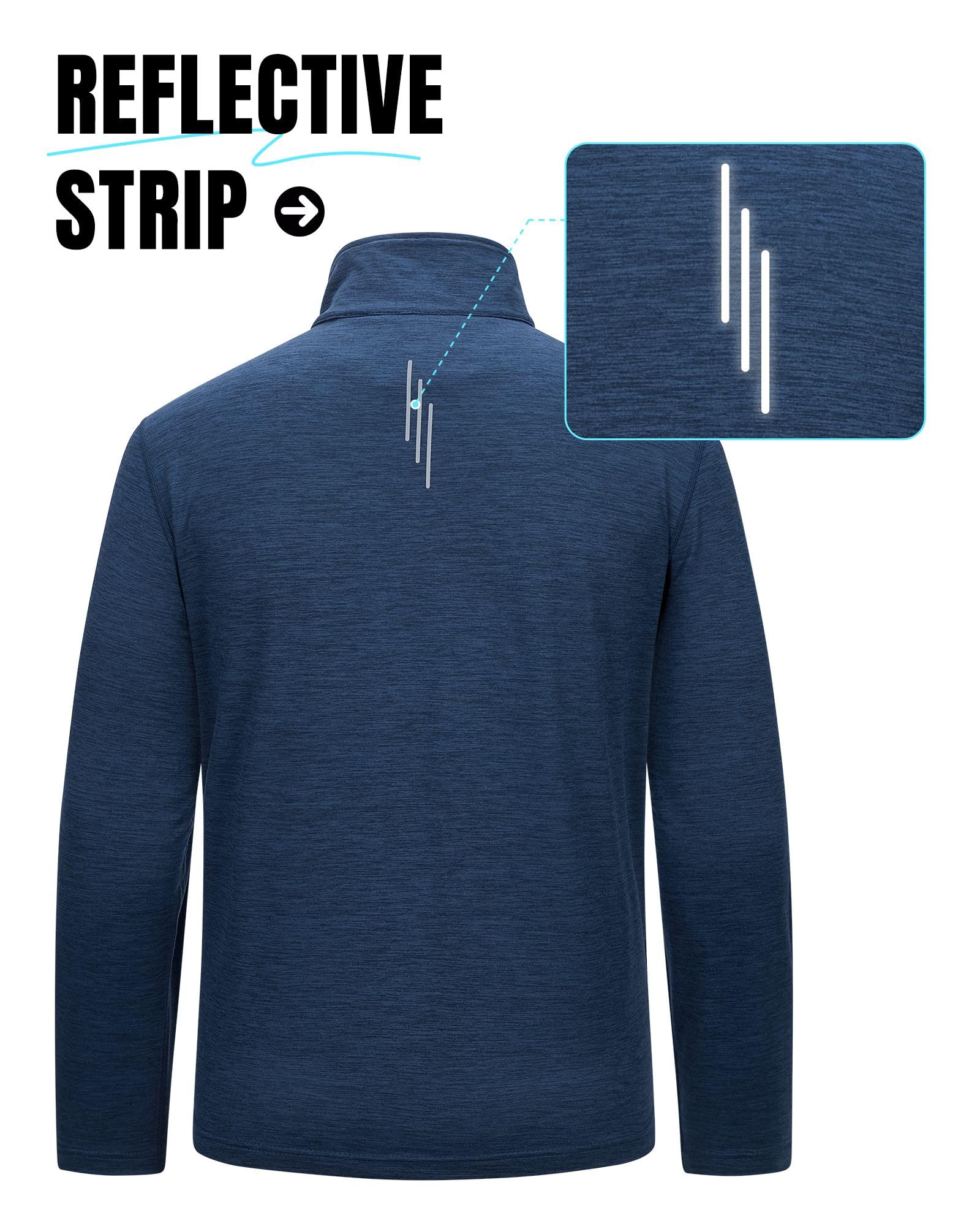 Outdoor Ventures Veste de sport légère pour homme - Veste demi-saison en polaire avec 5 poches - Veste de loisirs - Veste de survêtement pour les loisirs et l'extérieur