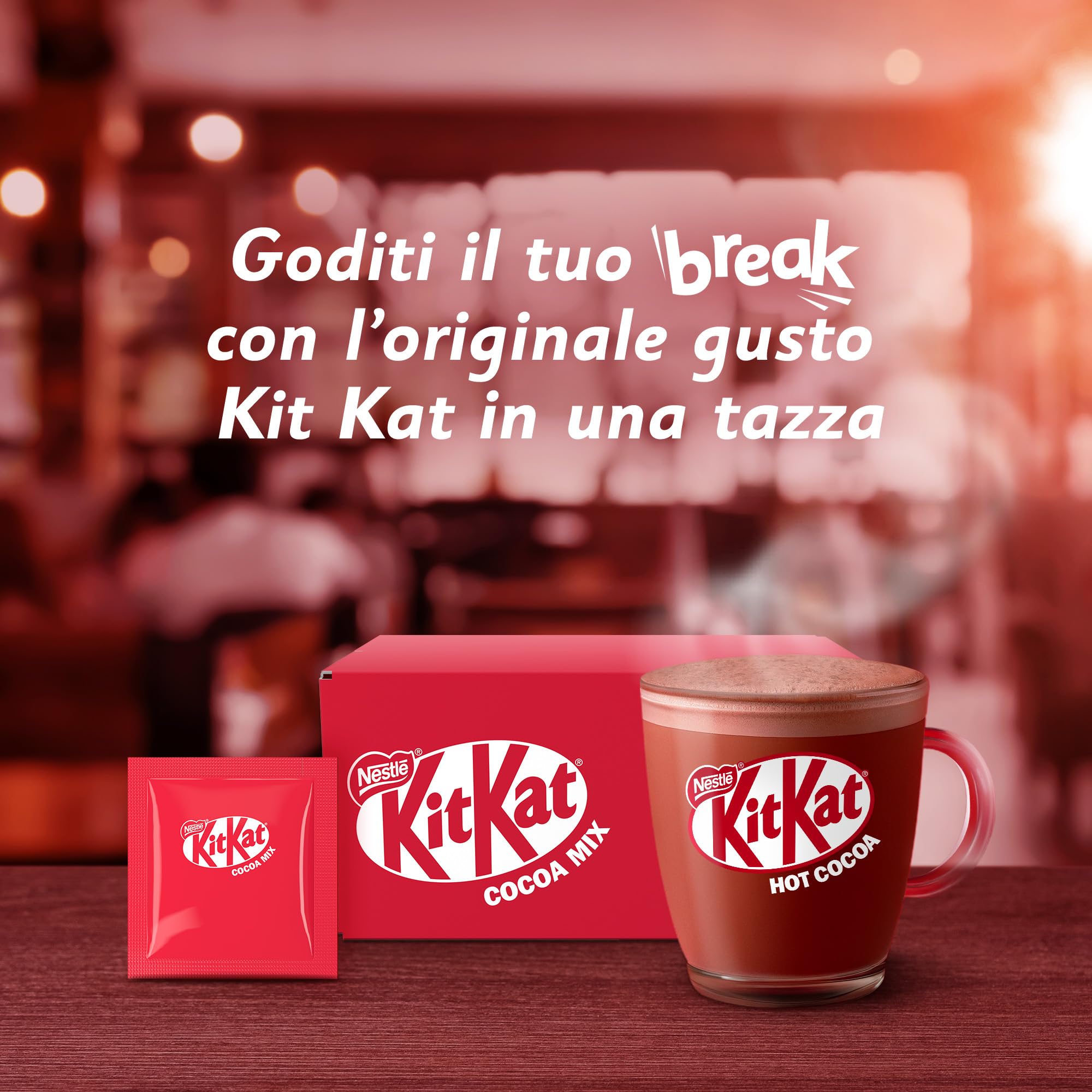 KitKat Bevanda con cacao solubile, 40 bustine da 28g (1120g)
