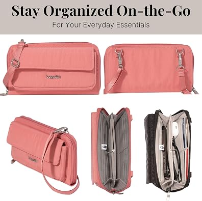 Baggallini Rfid Phone Wallet Crossbody