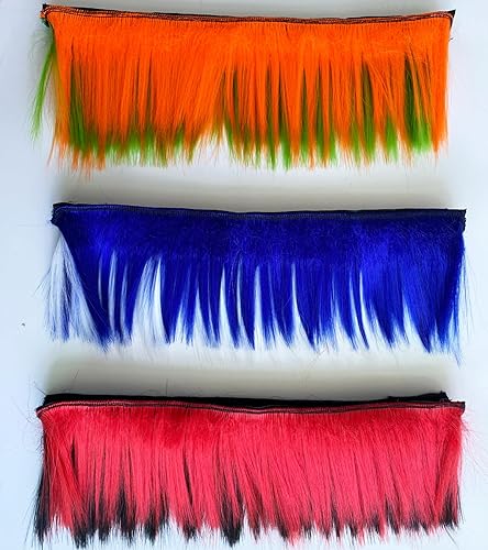 Miniatura 5 de Mohawk - Accesorios para decoración de casco, 1 unidad, para motocicleta, bicicleta, esquí, parches de pelo, diseño reutilizable (casco no incluido)