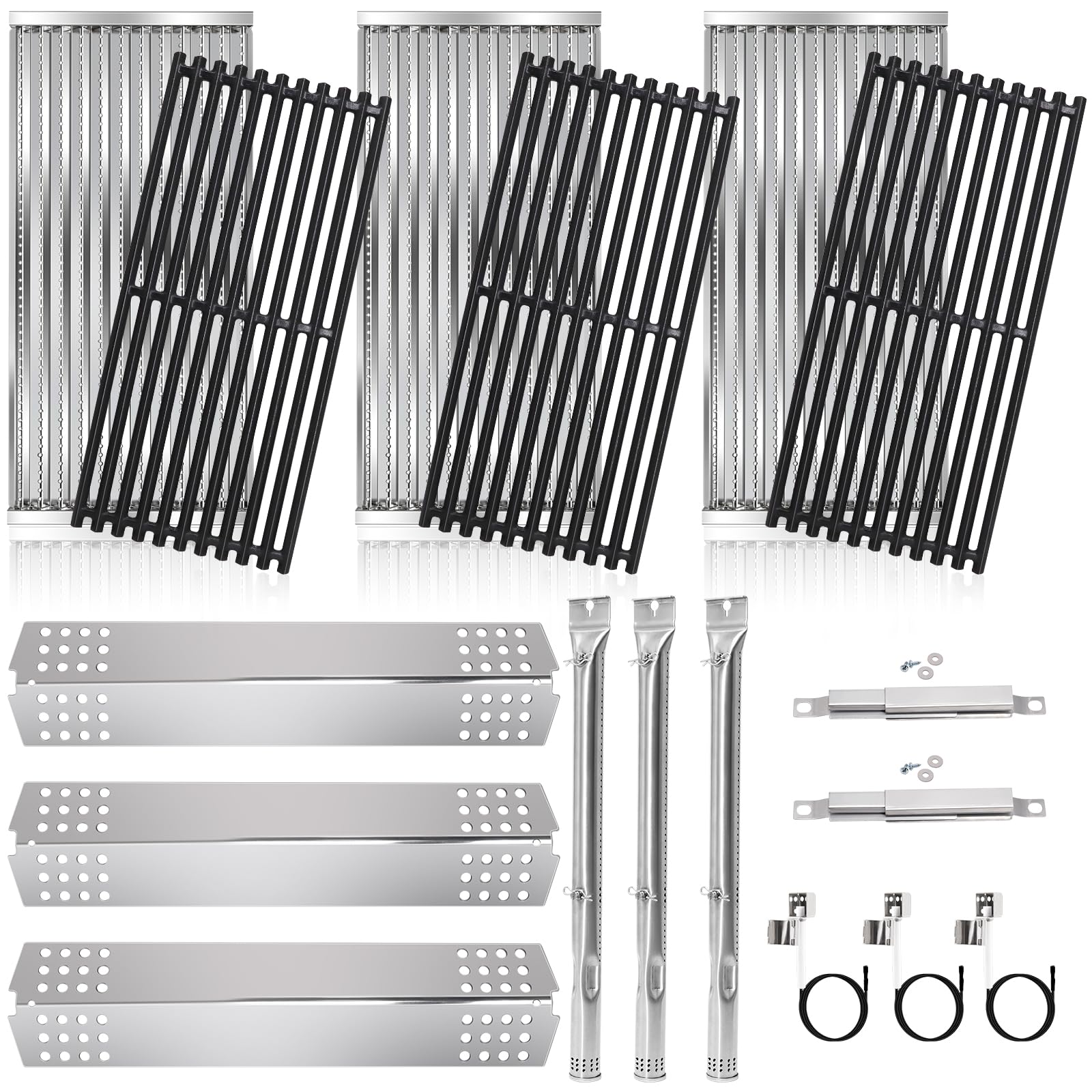 Bouclier thermique et plaques émettrices Tru pour gril Charbroil 463241314
