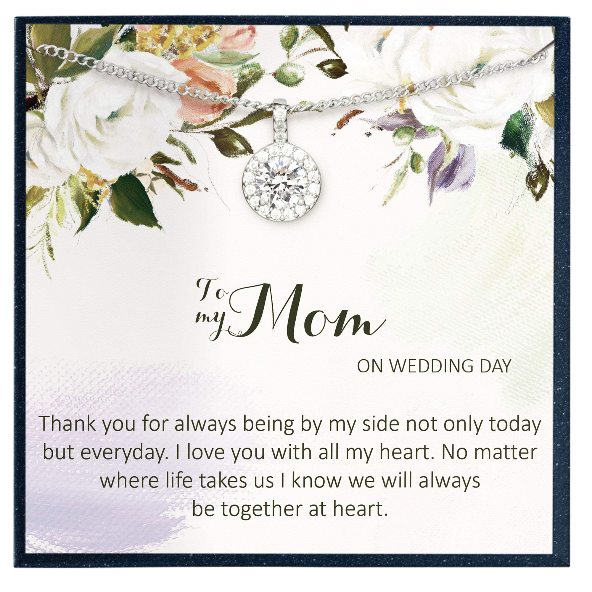 Gift for Mother of the Groom Necklace Gift for Mom on Wedding Day Gift for Maid of Honor Gift for Bridesmaid Proposal Gift