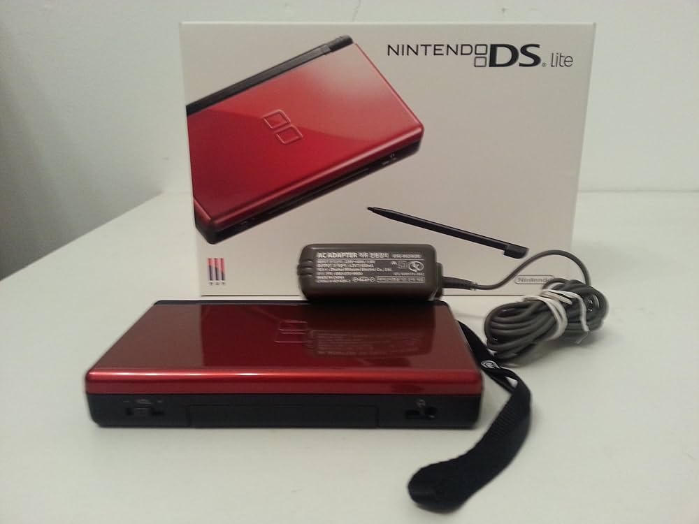 Nintendo DS Lite Crimson/Preto : Amazon.com.br: Games e Consoles