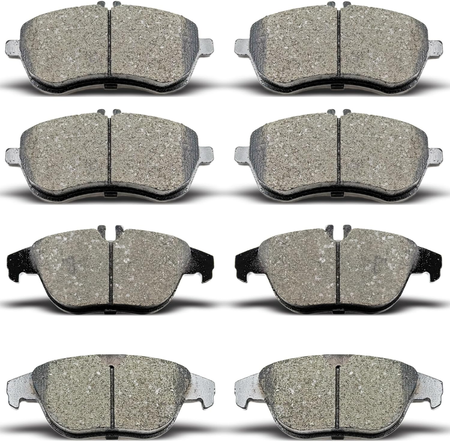 D1340 D1341 Front Rear Ceramic Brake Pads Set Fit For 2012-2016 Mercedes-Benz C250, 2008-2012 Mercedes-Benz C300