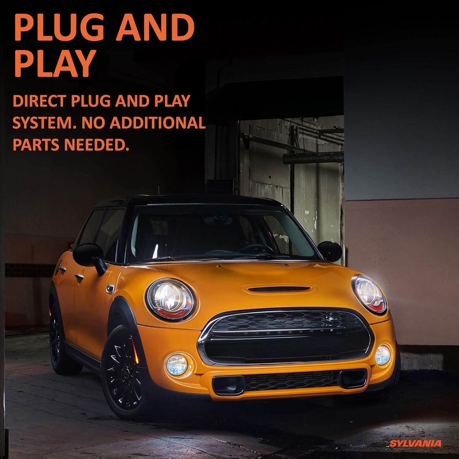 SYLVANIA - H8 LED Fog Light - Premium Quality Plug and Play LED Fog Lights, Bright White Light Output, Matches HID & LED Headlight Lighting Systems, Added Style & Performance (Contains 2 Bulbs)