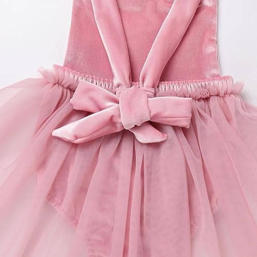 Miniatura 5 de Traje de bebé niña primer cumpleaños traje de encaje tul mameluco princesa tutú vestido de un año cumpleaños pastel Smash fotografía ropa