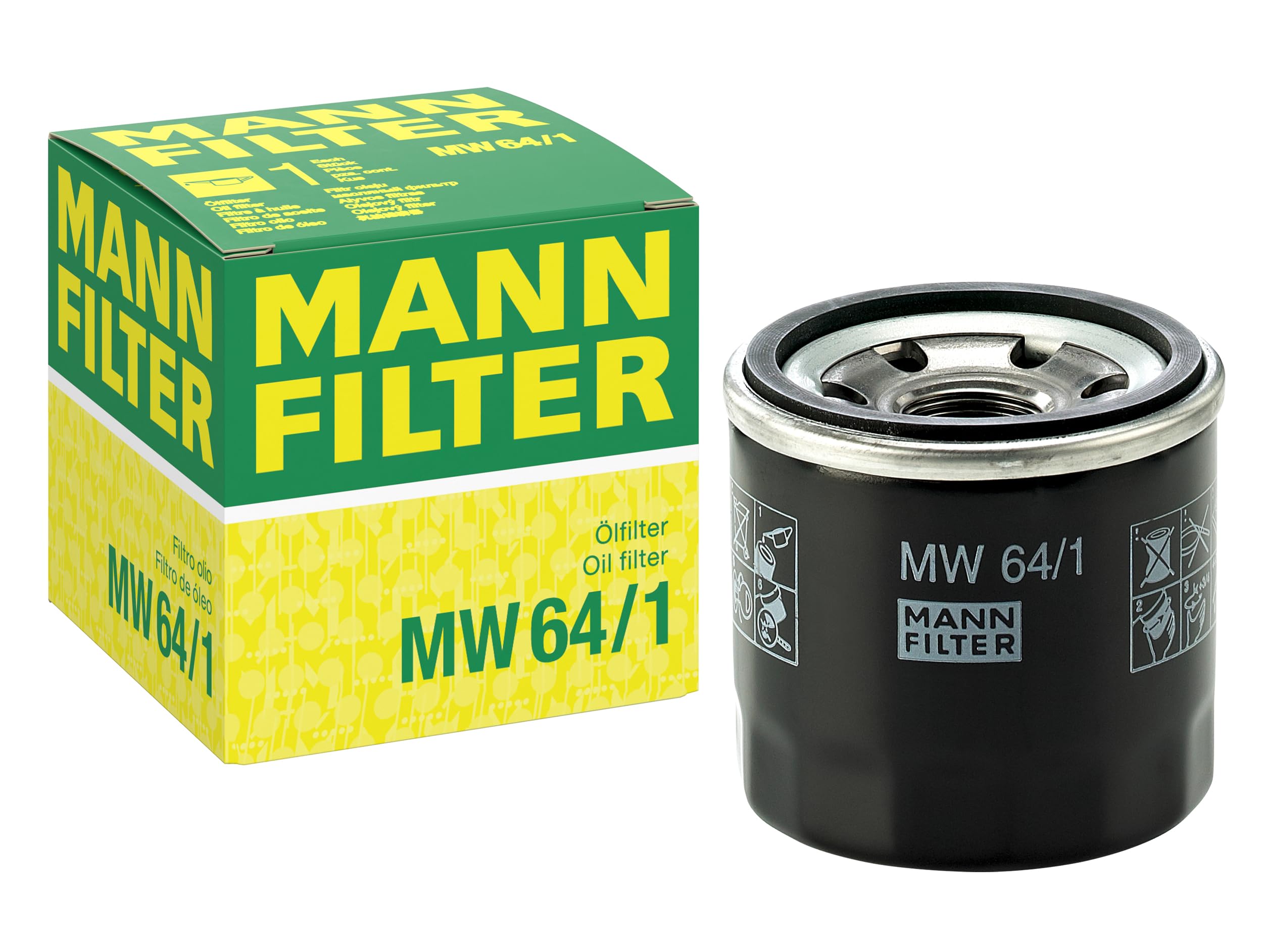 MANN-FILTER Oil filter  MW 64/1 15010MW0000,15208MM9P03,15410MCJ000 Engine oil filter 15410MCJ003,15410MCJ505,15410MFJD01,15410MM5003,15410MM9003