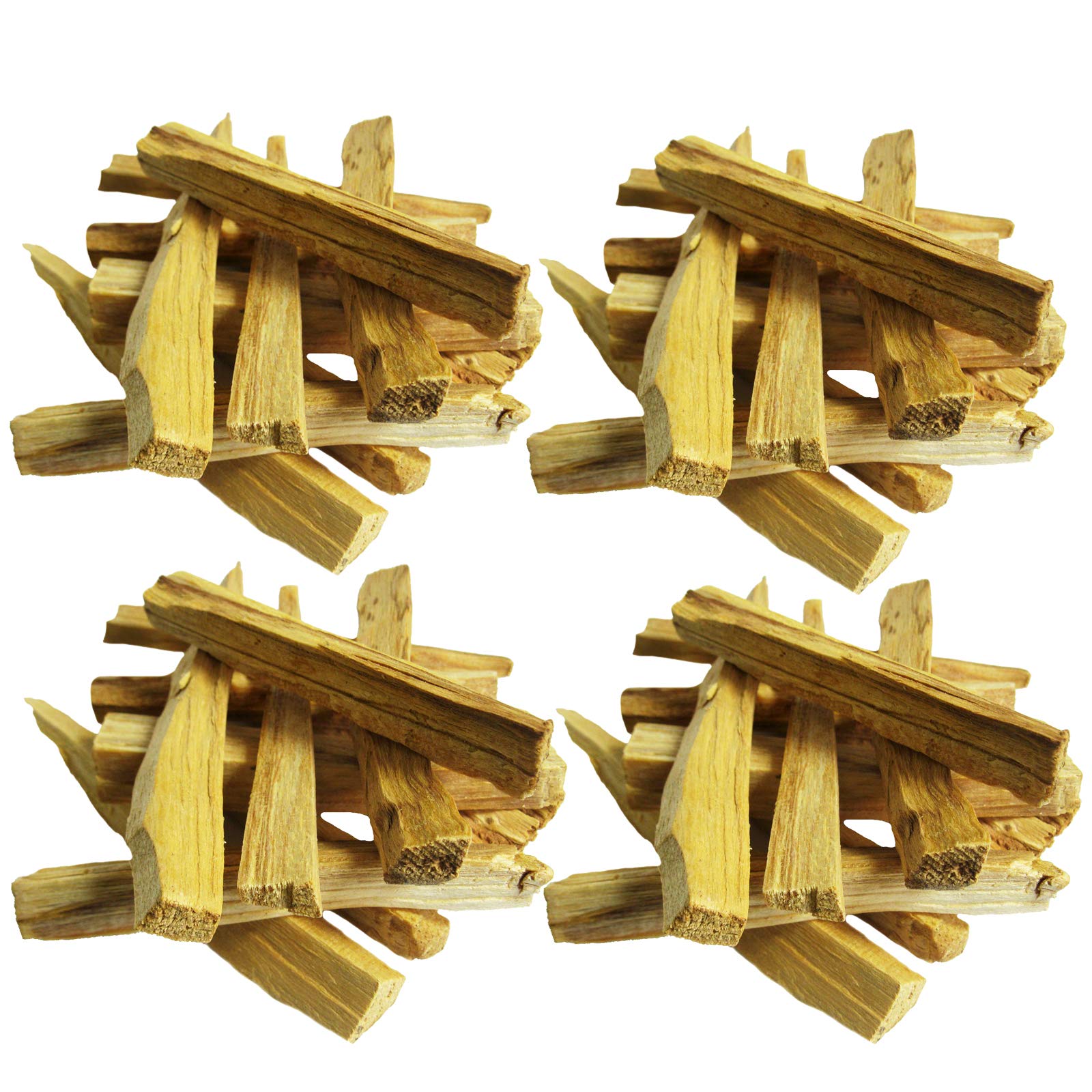 48 (4 x 12) x Palo Santo Sticks Heiliges Holz 10-12 cm Räuchern + Ausräuchern + Reinigung + Schutzräucherung + Hausreinigung + Meditation + Rauhnächte mit Booklet. 81052-2