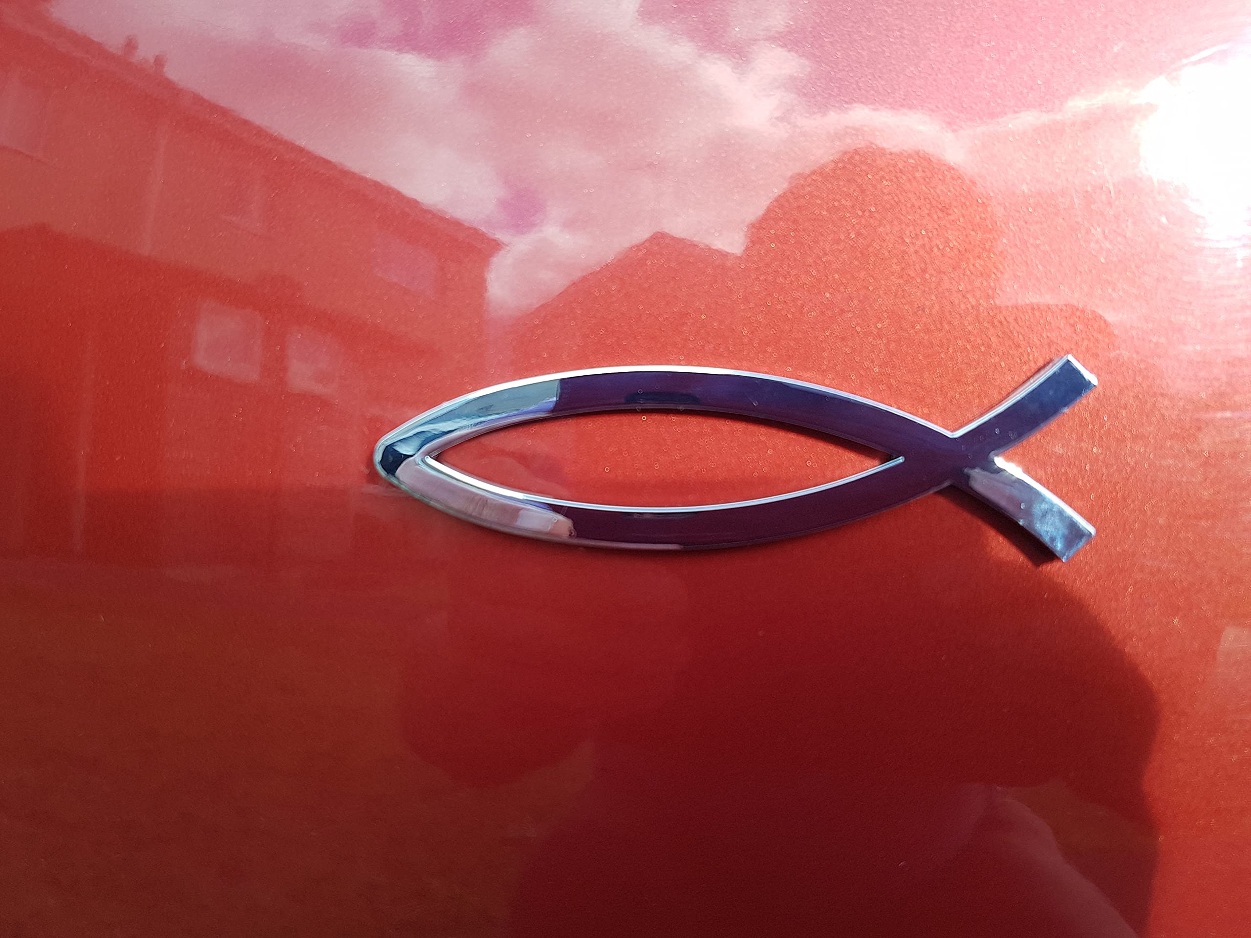 All Ride Emblema Cromato Toro Autoadesivo - Decorazione Per Auto O Moto, Adesivo Metallico Resistente