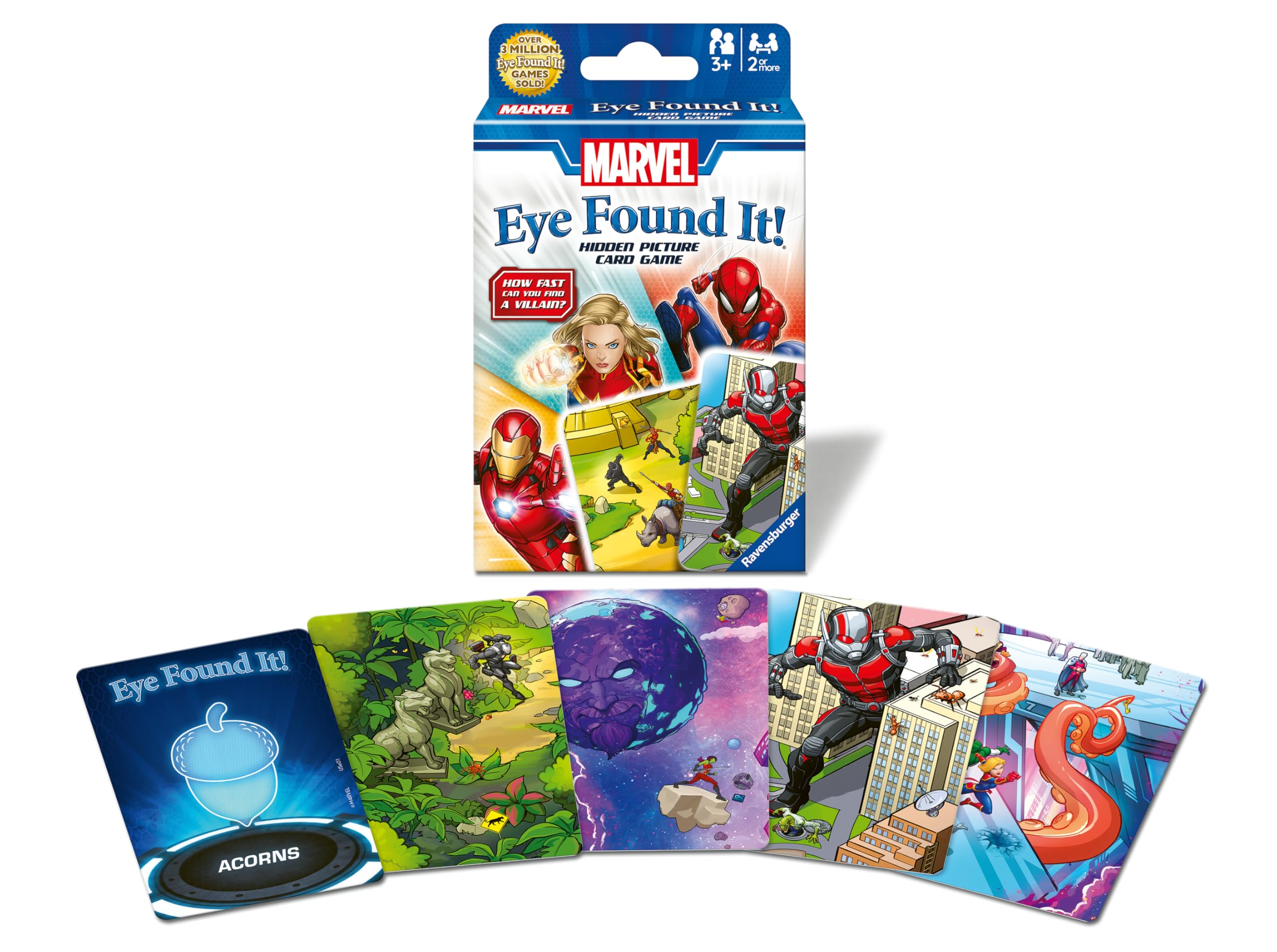Ravensburger - Marvel Eye Found It - Card Game