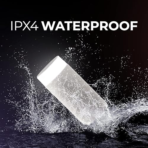 Miniatura 5 de iJoy Altavoz inalámbrico con 10 horas de reproducción IP66 impermeable, resistente al polvo, resistente a la intemperie, altavoz Bluetooth Tiki con