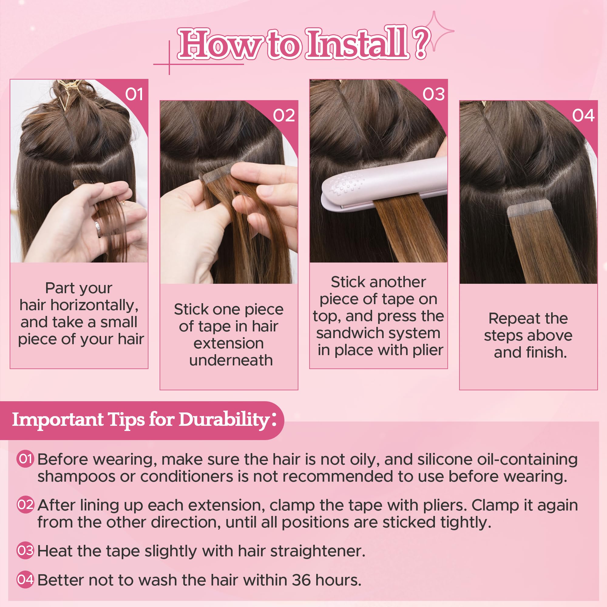 Remy Tape in Hair Extension 10pz 50cm #60 Biondo Platino Capelli Umani Biadesivo 15g
