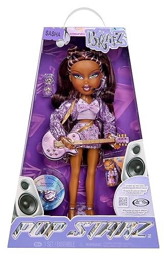 Pop Starz Sasha Fashion Doll with Accessories and Charm