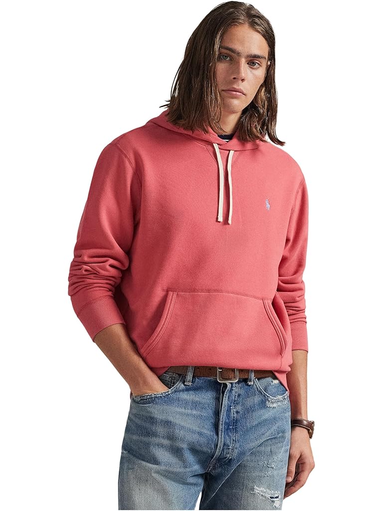 Red Polo Ralph Lauren Long Sleeve RL Fleece