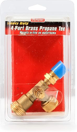 Miniatura 7 de Llave en T de latón para gas propano Camco, Solo soporte de latón de propano