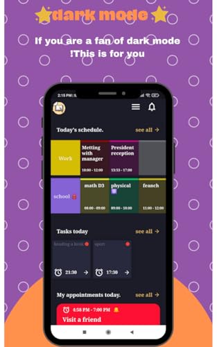 schedule, and daily tasks