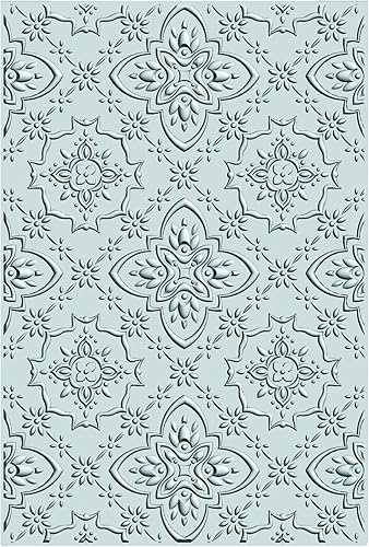 Miniatura 3 de Sizzix Kath Breen, 665752 - Carpeta de estampado con textura 3D, diseño ornamental, multicolor