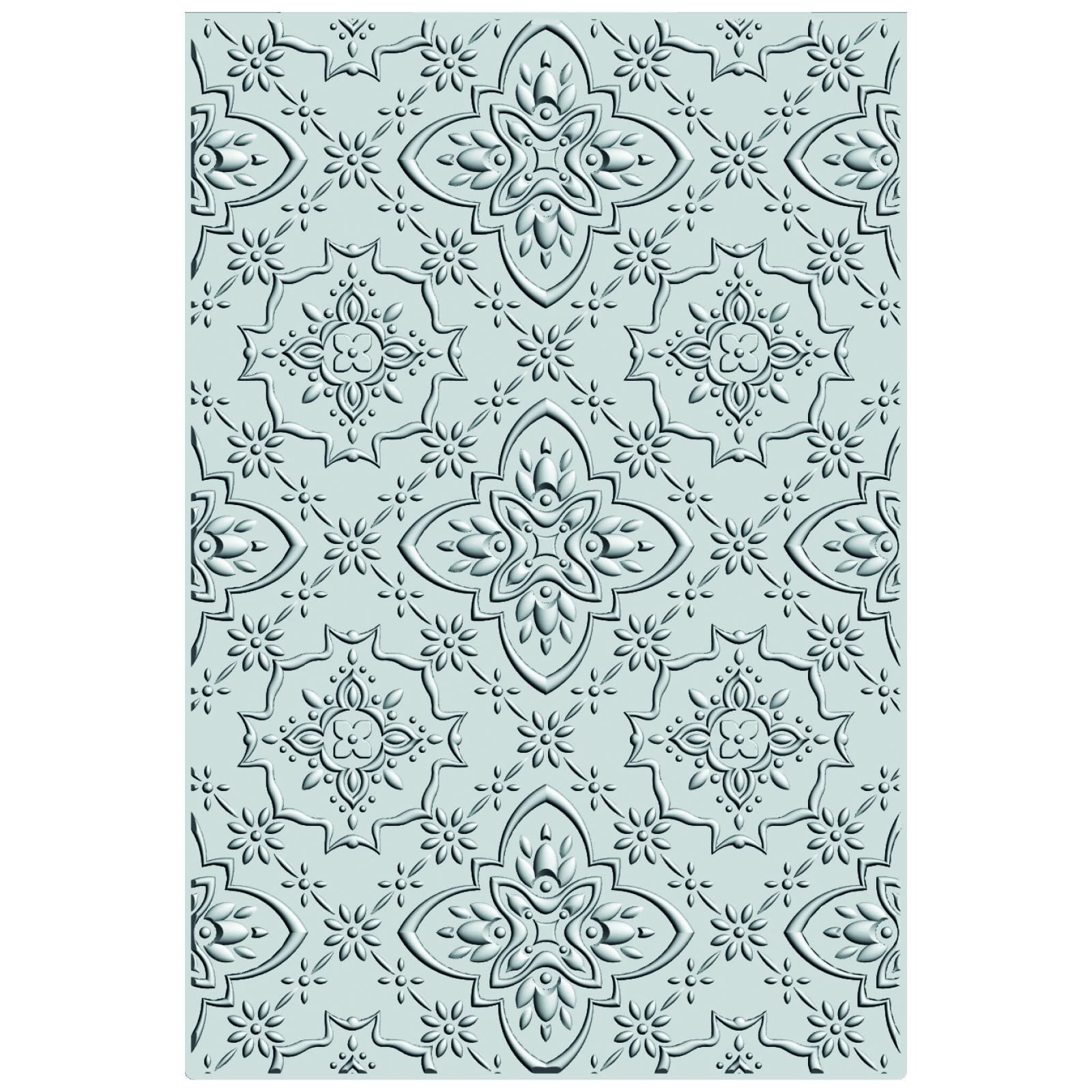 Sizzix Cartella Per Goffratura A Più Livelli: Motivi Floreali, 15,9x10,8 Cm, Per Big Shot E Carta