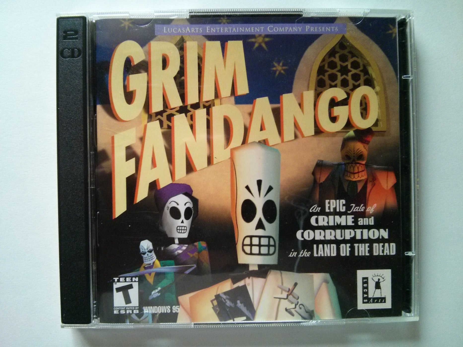 Grim Fandango (Jewel Case) [video game]