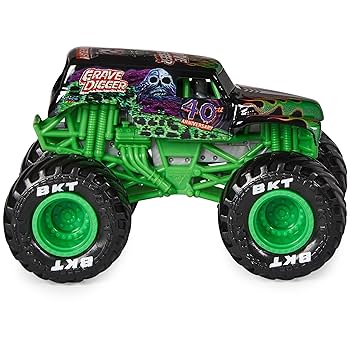 Amazon.com: Monster Jam, Official Grave Digger Monster Truck