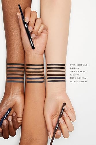 Miniatura 4 de JOAH Delineador de ojos automático, impermeable, retráctil, cremoso, para una aplicación precisa, larga duración, 20 horas, fórmula a prueba de