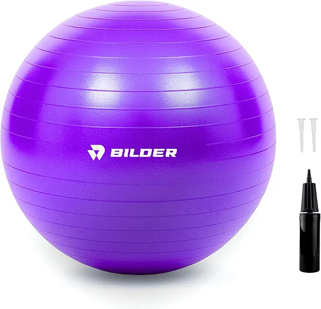 Palla Yoga Bilder Antiscivolo 65 cm - Palla Fitness per Pilates, Yoga e Allenamento Casa