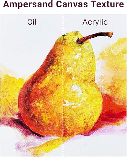 Miniatura 4 de Ampersand Art Supply Panel de pintura de arte de madera Gesso textura de lienzo, cuna de 34 pulgadas, 11 x 14 pulgadas