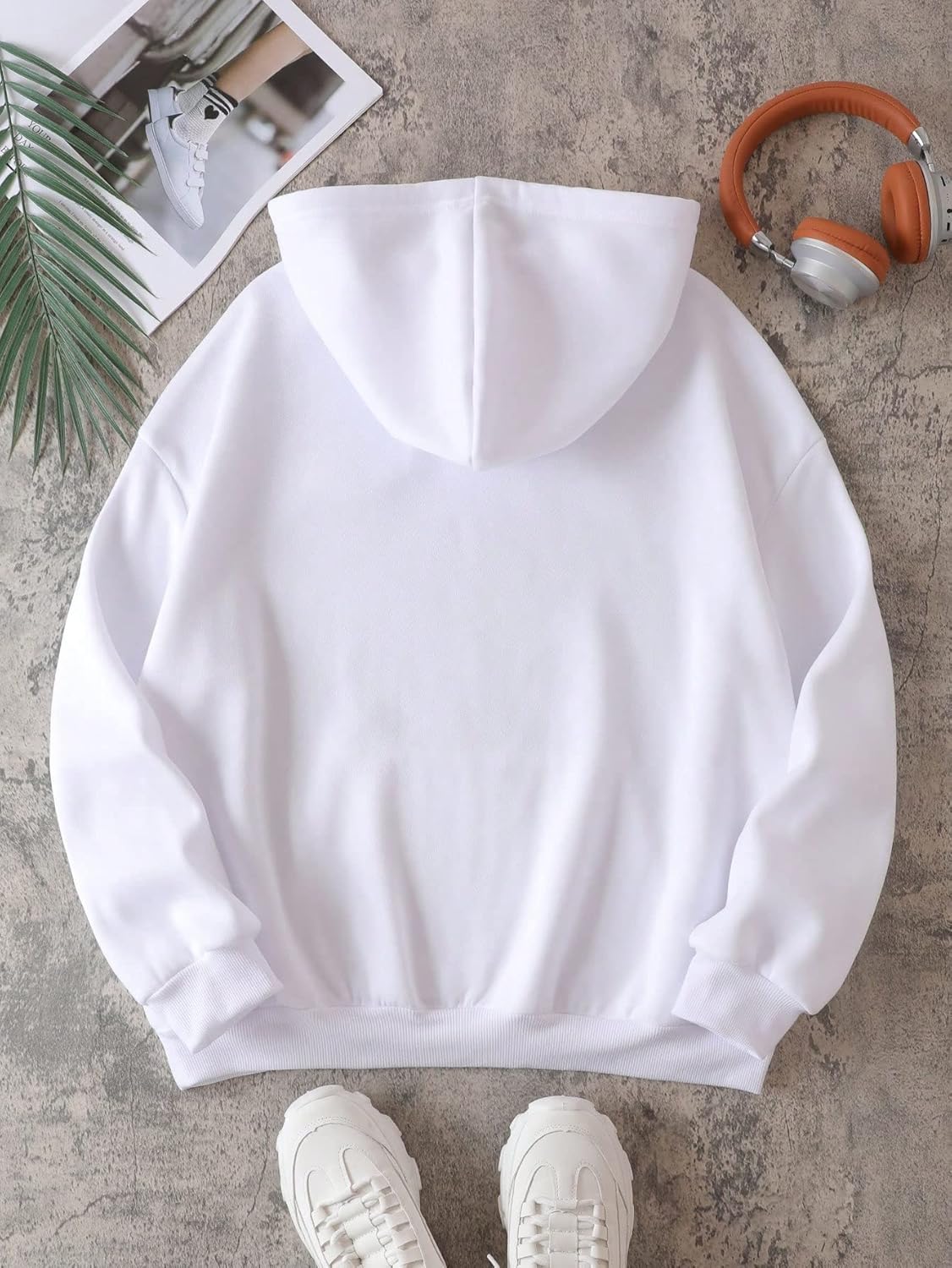 SHENHE Women's Graphic Letter Print Chicago USA Vintage Hoodie Thermal Sweatshirt Pullover - Image 3