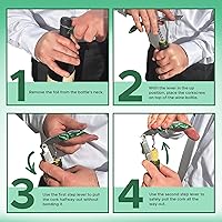 Vista 12 de Wino Wine Key! - Abridor de vino sacacorchos de sumiller profesional