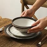 Stone lain Lucy Porcelain Ensemble de vaisselle, 16-Piece Service pour 4, Béige