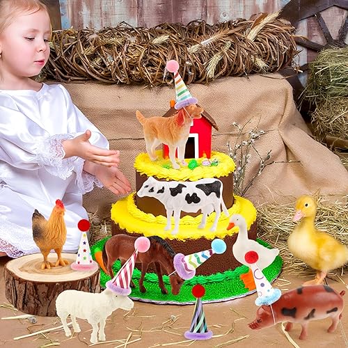 Miniatura 48 de Hooqict 26 piezas de decoraciones de pasteles de los años 80 y 90, decoraciones retro de los años 80 de hip hop con bolas de purpurina para cupcakes