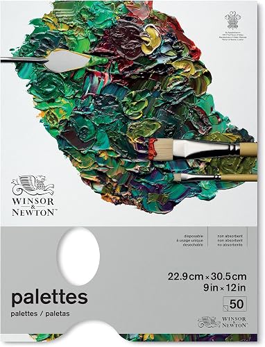 & NEWTON PAPIER PALETTES PELABLES BLOC 22,9X30,5CM 50 FEU WINSOR
