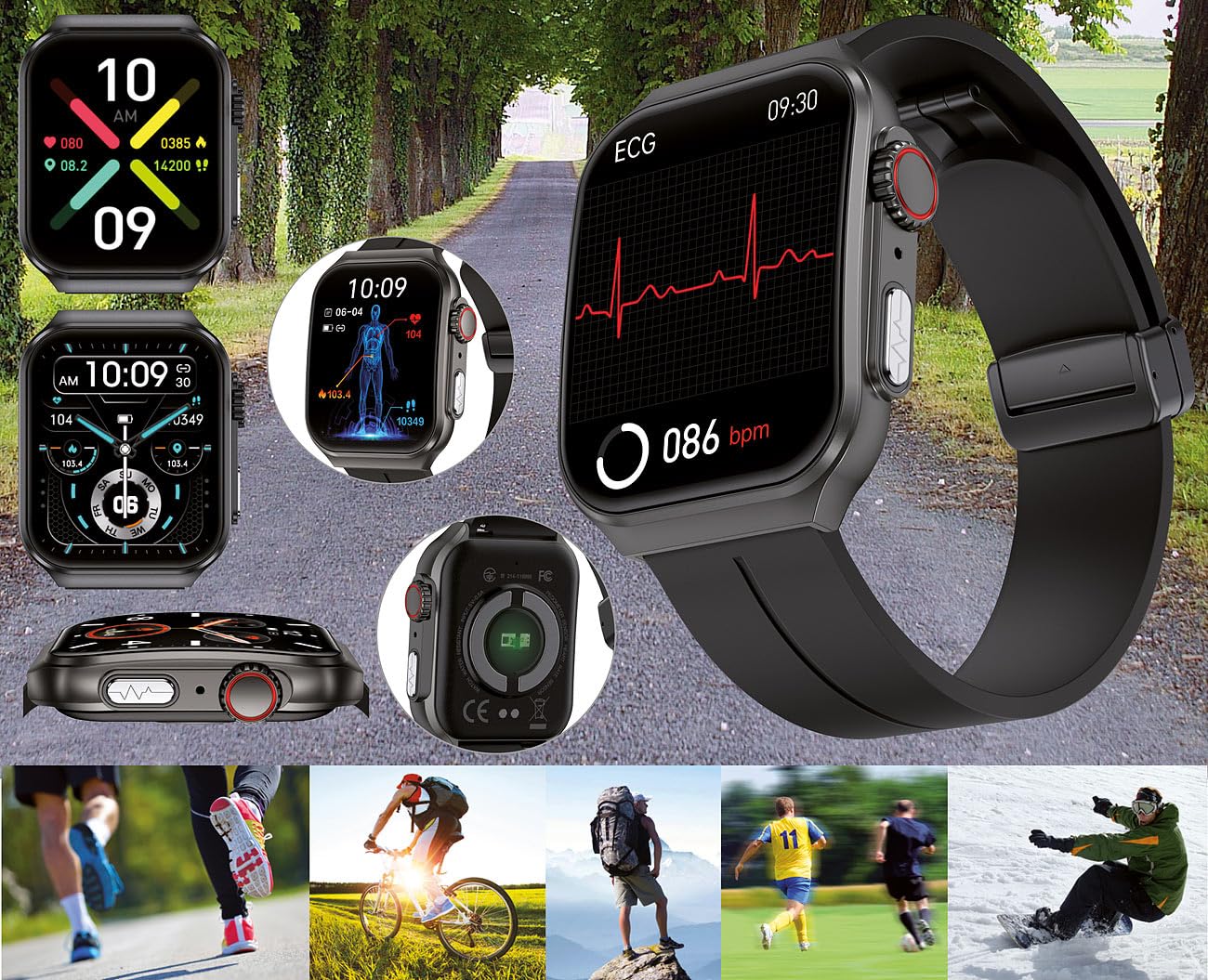 Montre sport connectée SW-520 [newgen medicals]