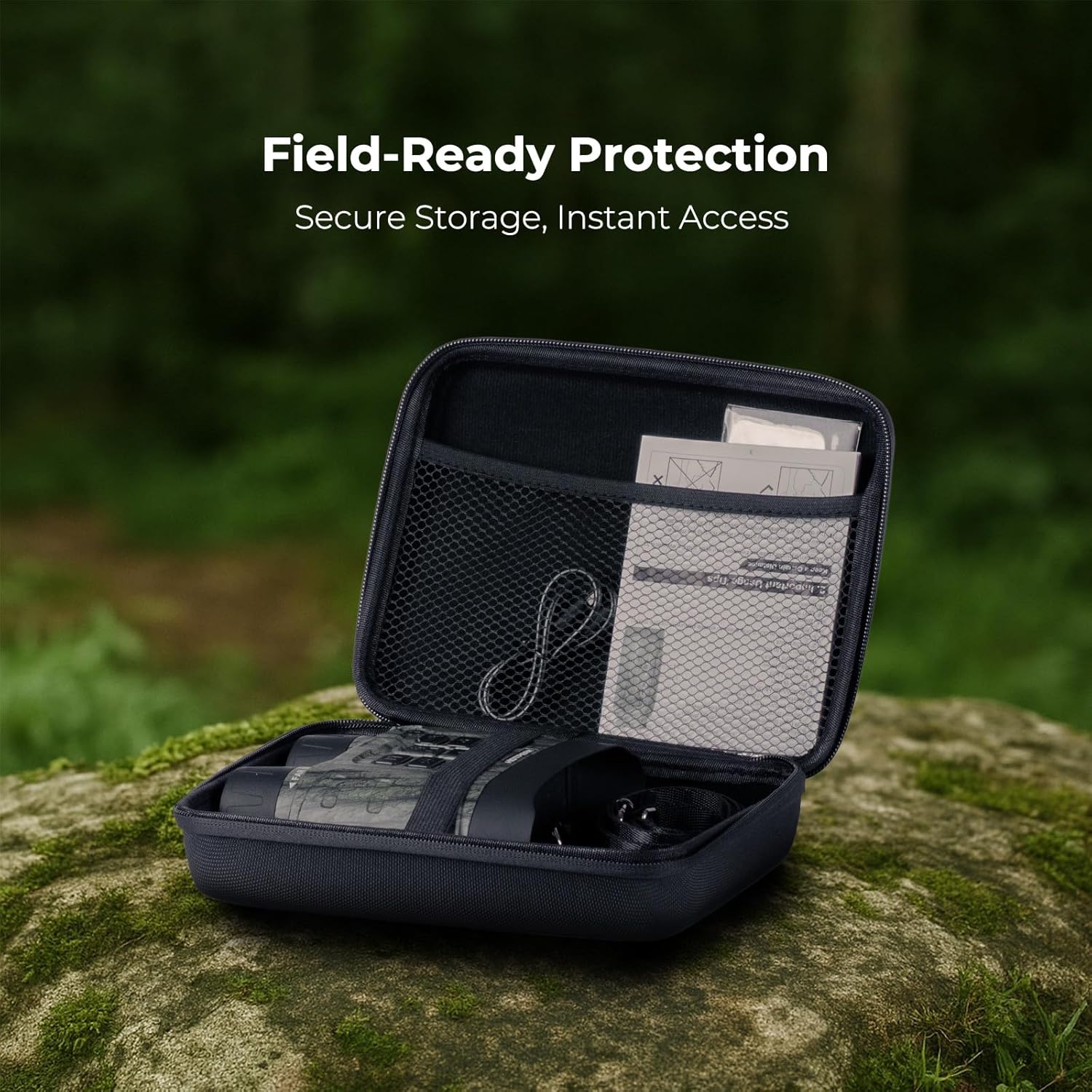 Night Vision Goggles with Protective Hard Case - Complete Ready-to-Use Kit