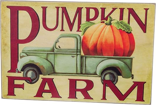 CWI Gifts Pumpkin Farm Sign، Multi