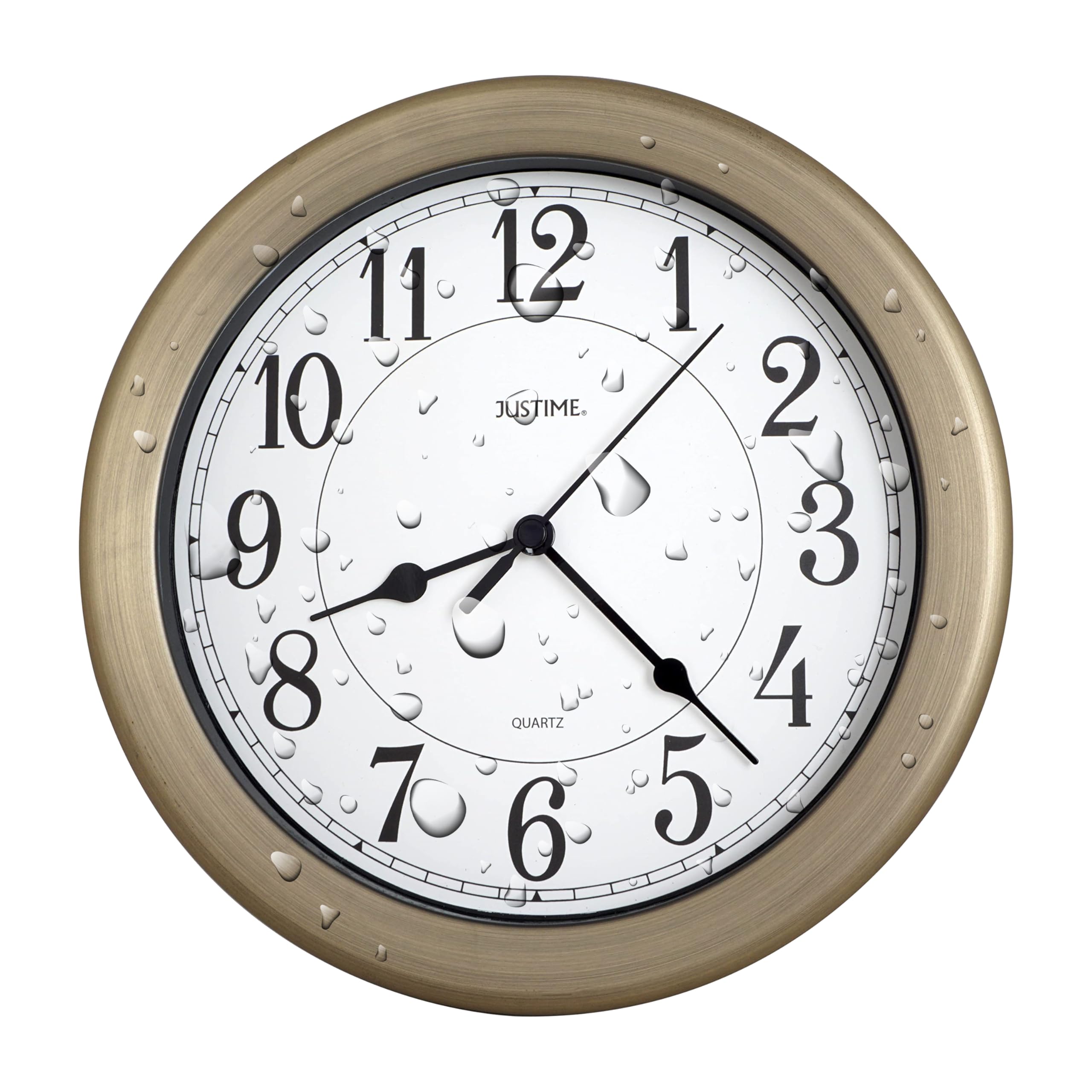 Horloge murale résistante à l'eau 21,6 cm petit espace bureau bateau