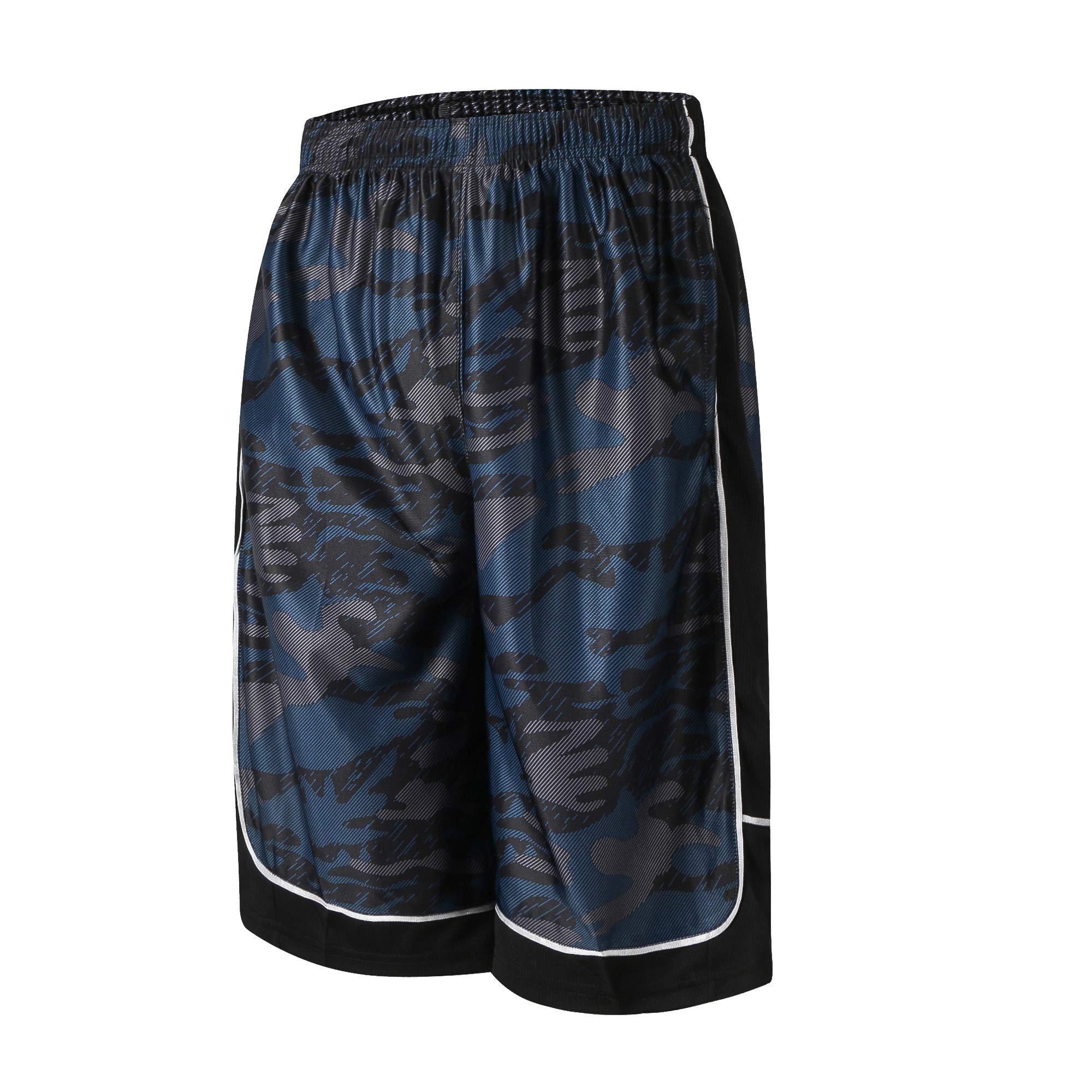 Abovewater Mens Basketball Shorts Quick-Dry Running Gym Shorts with Drawstring Pockets