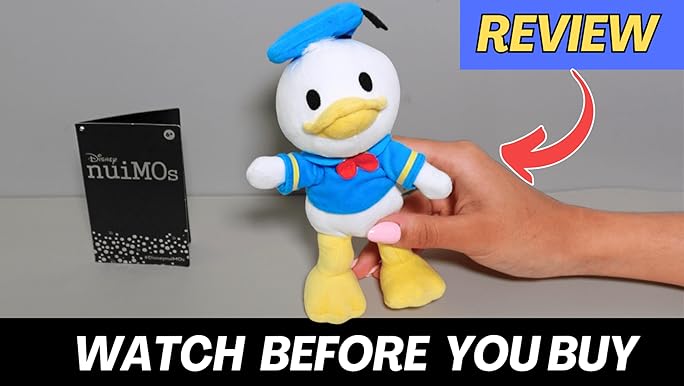 Disney - nuiMOs ミッキー　ドナルド Amazon.com: Disney Store Official Donald Duck nuiMOs Plushie