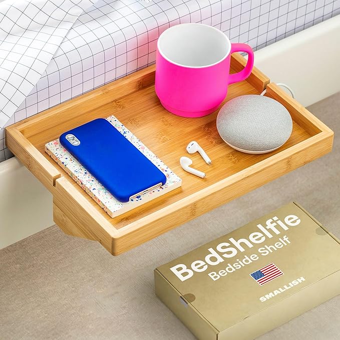 Amazon.com: BedShelfie Bedside Shelf for Bunk Bed & Top Bunk, College ...