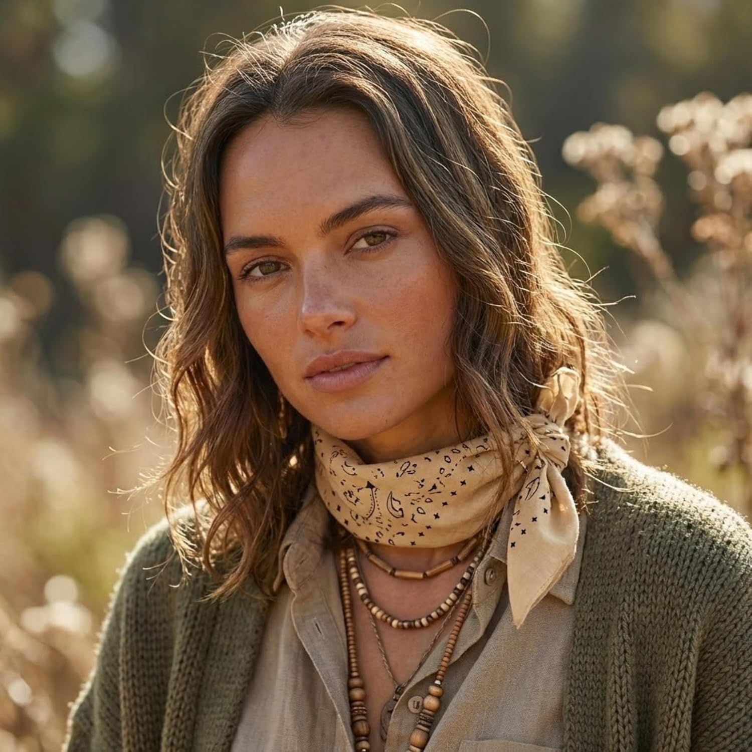 Paisley and Designer Bandana for Men and Women in Premium Soft Cotton 22 x 22 inches - Image 3