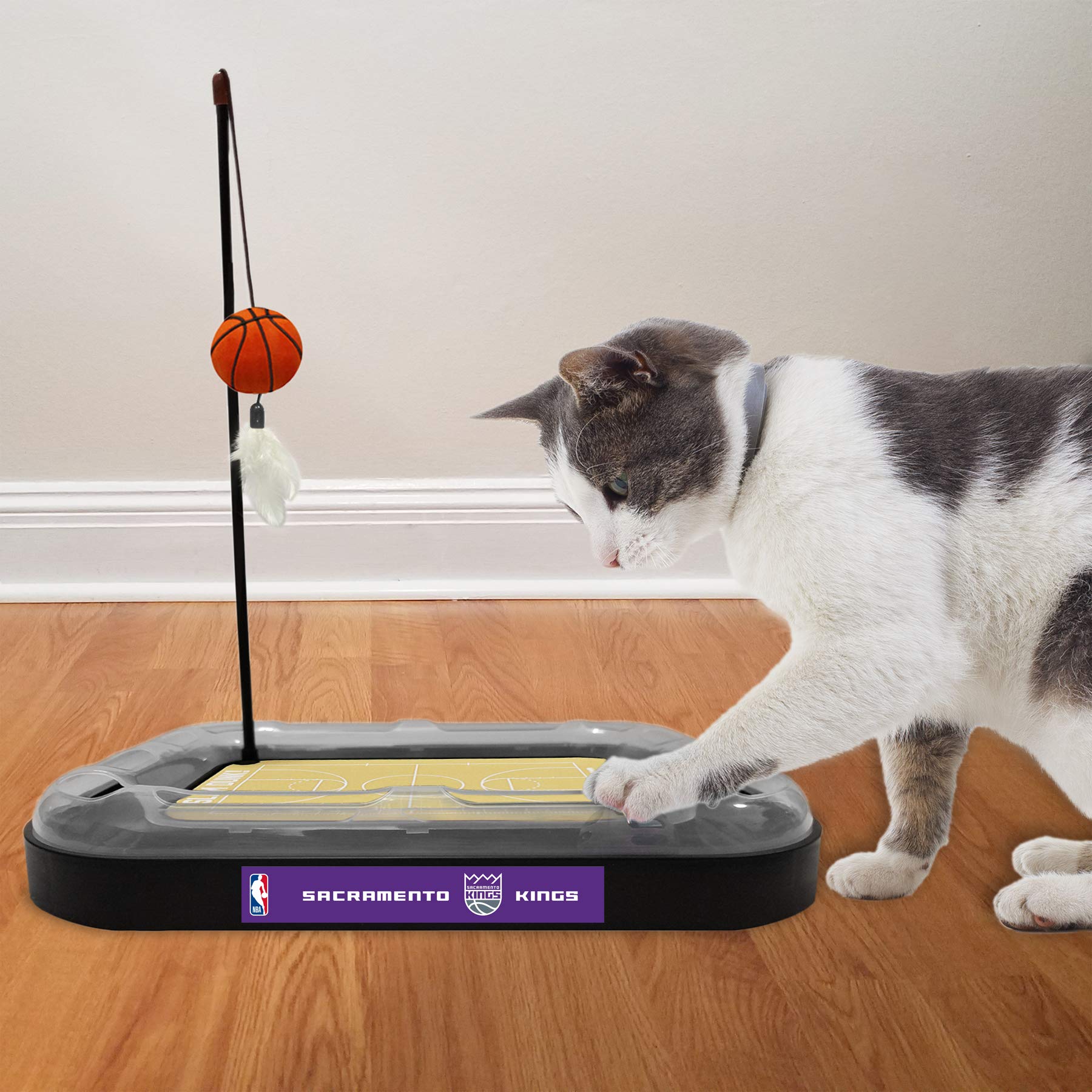 Jouet griffoir pour chat Sacramento Kings idéal pour le salon