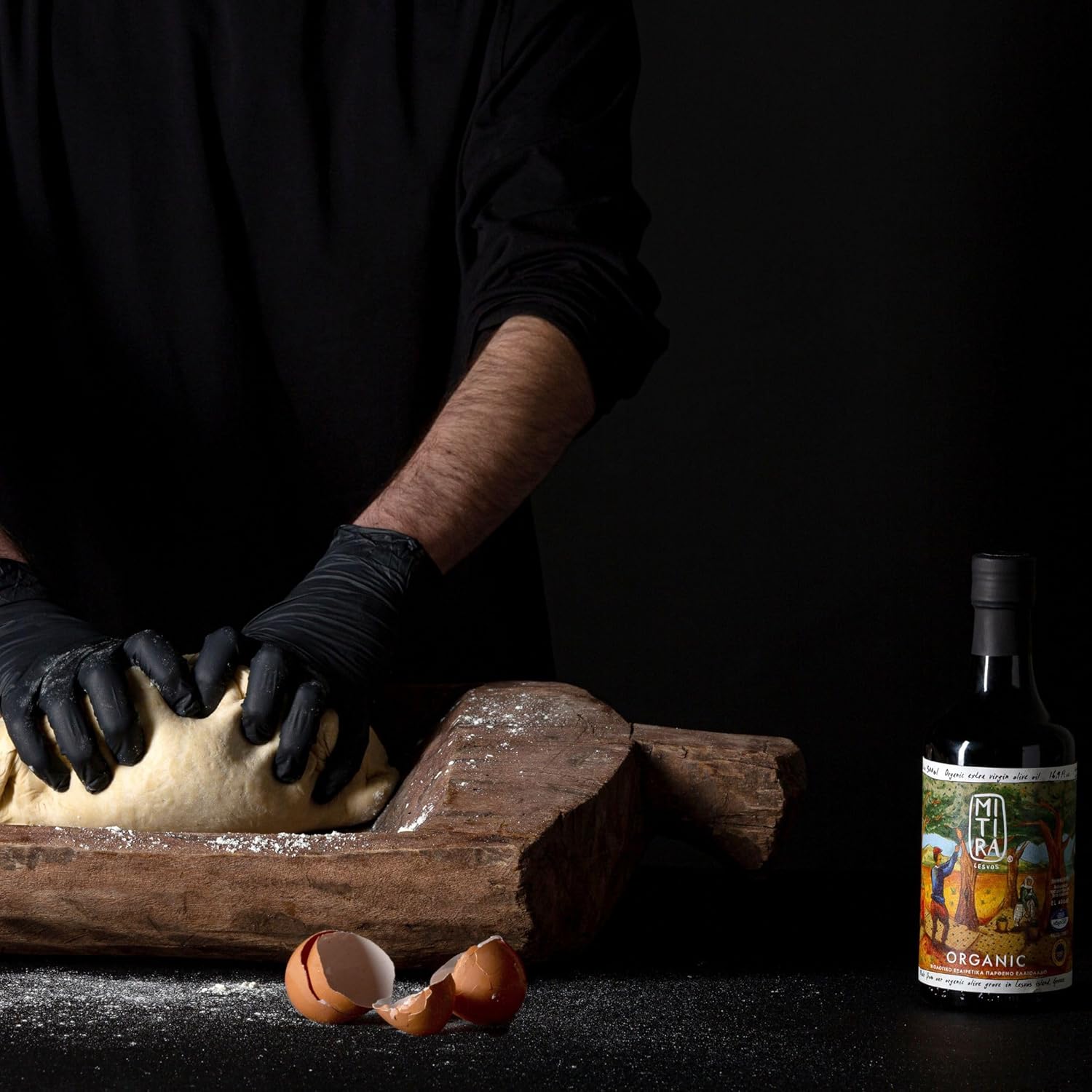MITIRA ORGANIC Extra Virgin Olive Oil, 500mL, Herbaceous Flavor, available at Hellenic Farms